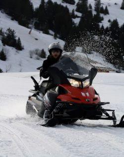 1. Motoneige Praz de Lys